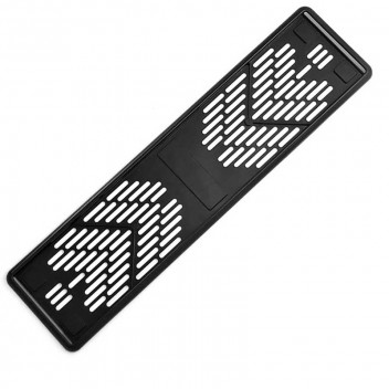 Image for E-Tech Number Plate Holder - Black