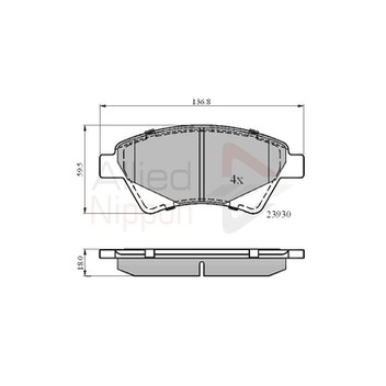 Image for Brake Pad Set