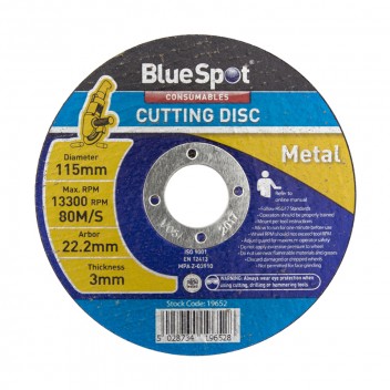 Image for Blue Spot 4.5" Metal Cutting Discs