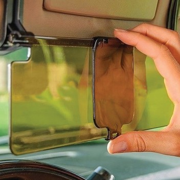 Image for Universal Clip On Sun Visor Extender - anti glare visor