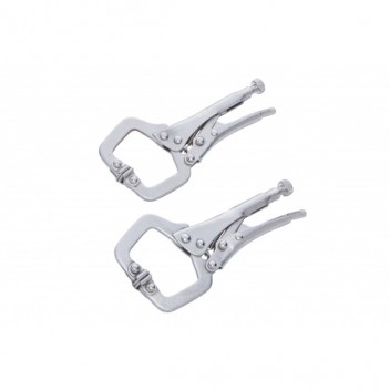 Image for Blue Spot 100mm Mini Locking C Clamp Set - 2 Piece