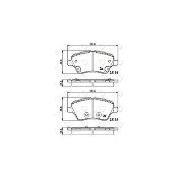 Image for Brake Pad Set