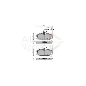 Image for Allied Nippon Brake Pads