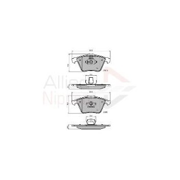Image for Allied Nippon Brake Pads