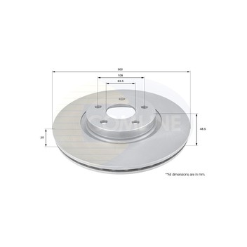 Image for (BP) Comline Brake Disc  (Single)
