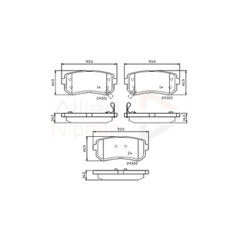Image for Brake Pad Set