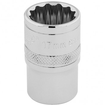 Image for Draper 1/2"D Hi-Torq 12 Point Socket - 17mm