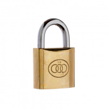 Image for Tri-Circle Brass Padlock 263/32mm