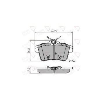 Image for Allied Nippon Brake Pads