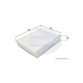 Image for Comline Cabin Pollen Paper Filter