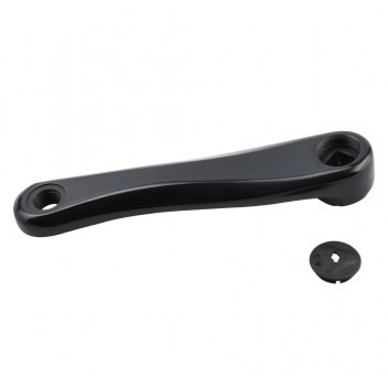 Image for Oxford Left Hand Crankarm Cotterless Steel Black - 170mm