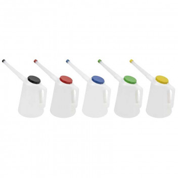 Image for Sealey Flexible Spout Jug Set - 3 Litres - 5 Piece