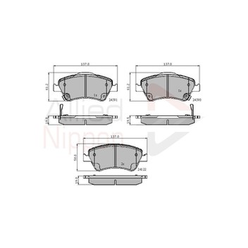 Image for Brake Pad Set