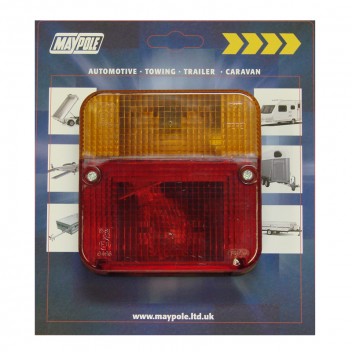 Image for 4 Function Rear Trailer Lamp - Square