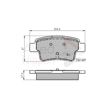 Image for Brake Pad Set