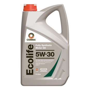 Image for Comma Ecolife 5W-30 Fully Synthetic Oil - 5 Litres