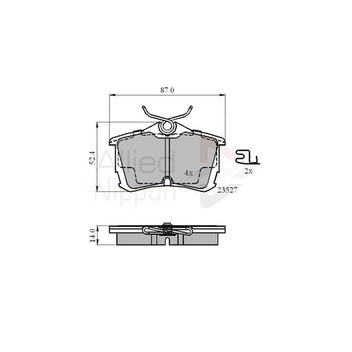 Image for Brake Pad Set