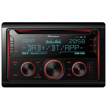 Image for Pioneer FH-S820DAB Double Din Car CD Tuner