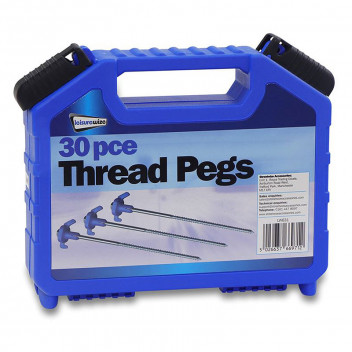 Image for Streetwize Threaded Peg Set - 30 Piece
