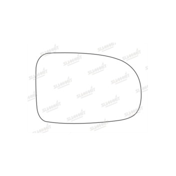 Image for Mirror Glass Vauxhall Corsa 2001 To 06 Tigra 04 - Right Hand Side