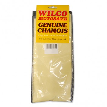 Image for Wilco Motosave Genuine Chamois Leather Cloth - Small (1.75sq.ft)