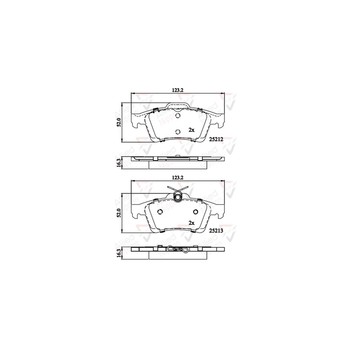 Image for Brake Pad Set