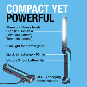 Image for Ring Rechargeable Slim LED Pocket Inspection Lamp