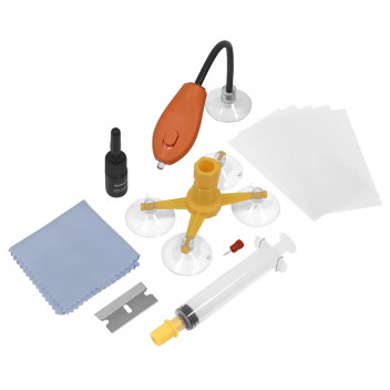 Image for Sealey Windscreen Repair Kit with UV Light