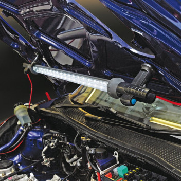 Image for Draper 16/36 SMD LED Rechargeable Under Bonnet Magnetic Inspection Lamp - (300 - 600 Lumens)