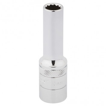 Image for Draper 1/2" Square Drive 12 Point Deep Socket - 10mm