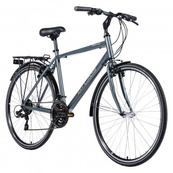 Image for Wilco Atlas Hybrid Trekking Bike - Grey - 20" Frame