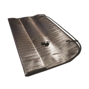 Image for Reflective Aluminium Sunshade 140cm x 70cm (Large)