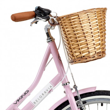 Image for Viking Belgravia Heritage Bike - Pink - 26" Wheels