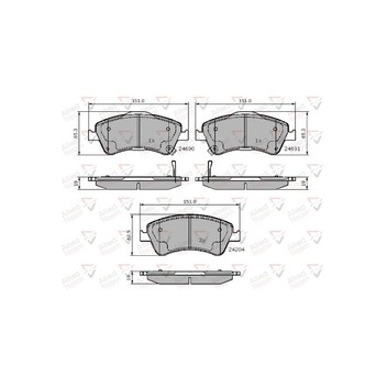 Image for Brake Pad Set