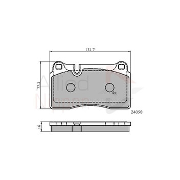 Image for Brake Pad Set