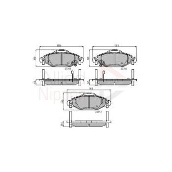 Image for Allied Nippon Brake Pads