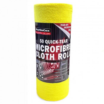 Image for Quick-Tear Microfibre Cloths - Roll of 50