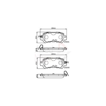 Image for Brake Pad Set