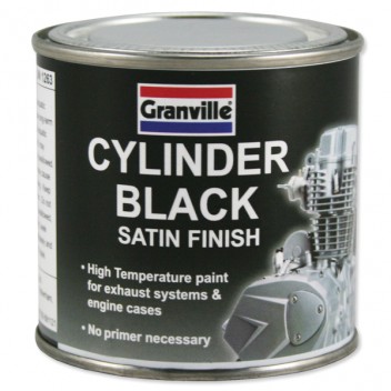 Image for Cylinder Black Paint - 250ml