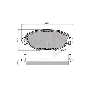 Image for Brake Pad Set