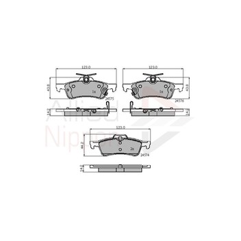 Image for Brake Pad Set