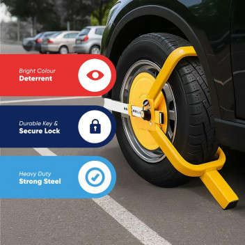 Image for Streetwize Full Face Wheel Clamp