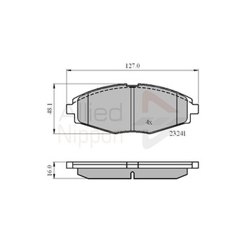 Image for Brake Pad Set