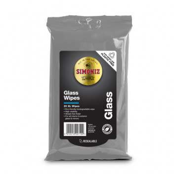 Image for Simoniz Glass Wipes - 20 Pack