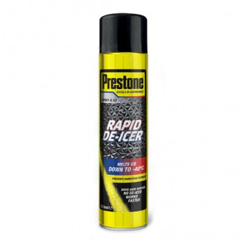 Image for Prestone Rapid De-Icer Spray  Aerosol - 600ml