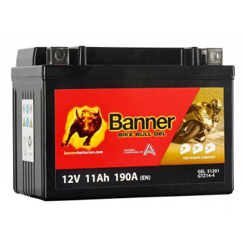 Image for Banner Bike Bull GEL Battery - 12V/11Ah