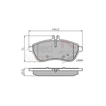 Image for Brake Pad Set