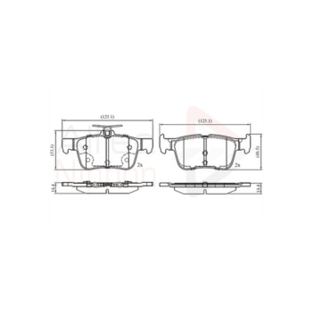 Image for Brake Pad Set