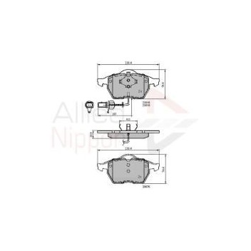 Image for Allied Nippon Brake Pads