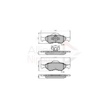 Image for Allied Nippon Brake Pads